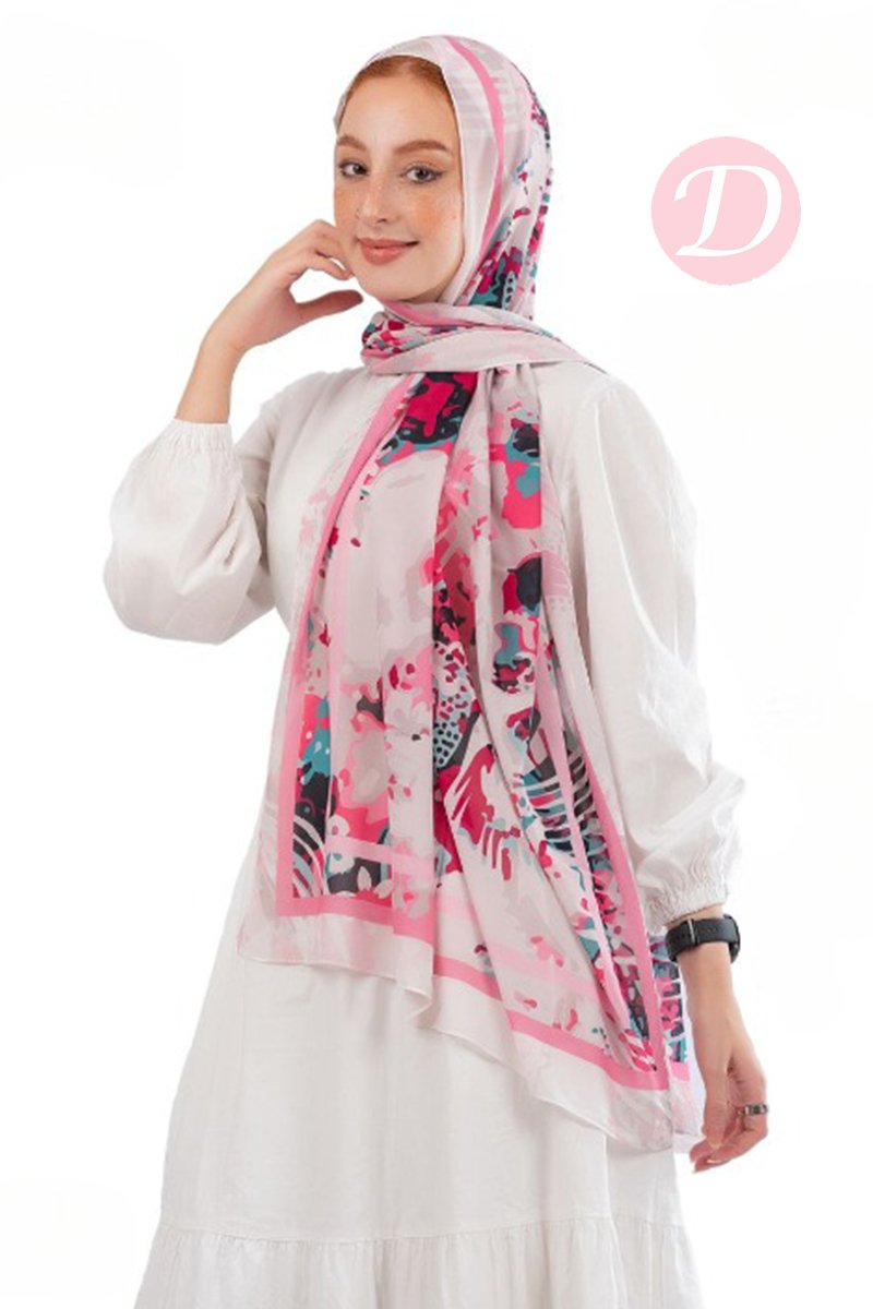 Al Anoud Scarf - Chiffon Crepe