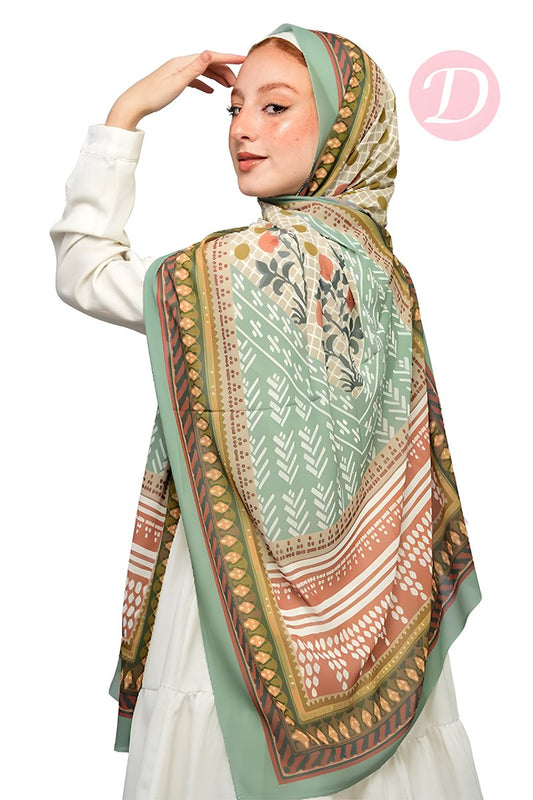 Halaa Scarf - Chiffon Crepe