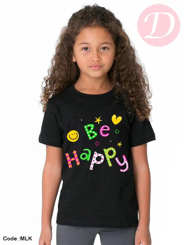 Be Happy T-shirt - Cotton
