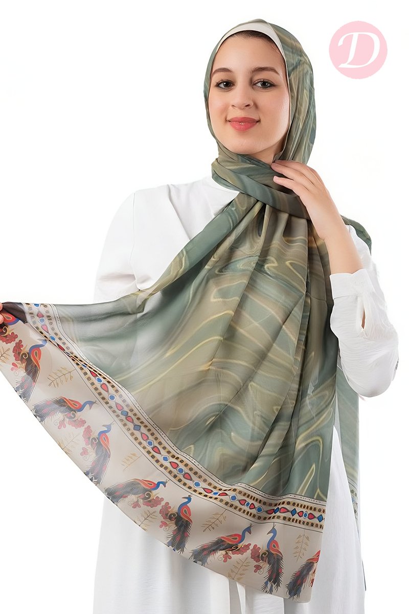 Miral Scarf - Crepe Digital