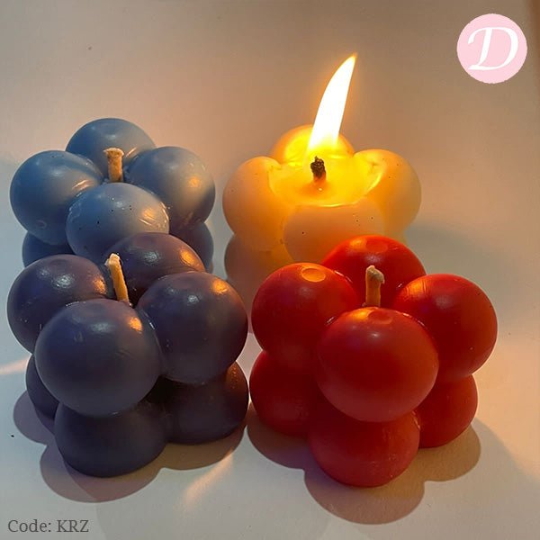 Bubbles Candle