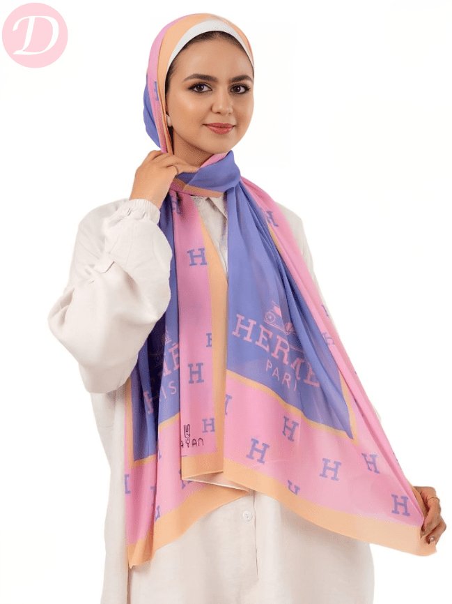 Jasmin Scarf - Crepe Digital