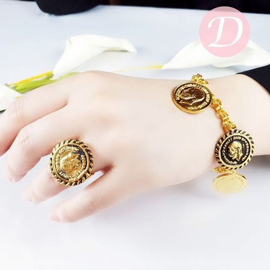 COIN GOLDEN PLATED SET