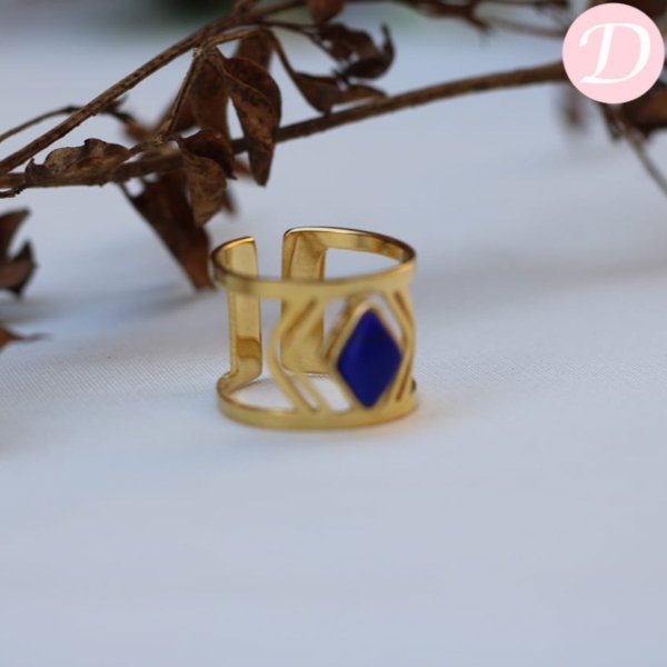 Azul Ring - Gold Plated