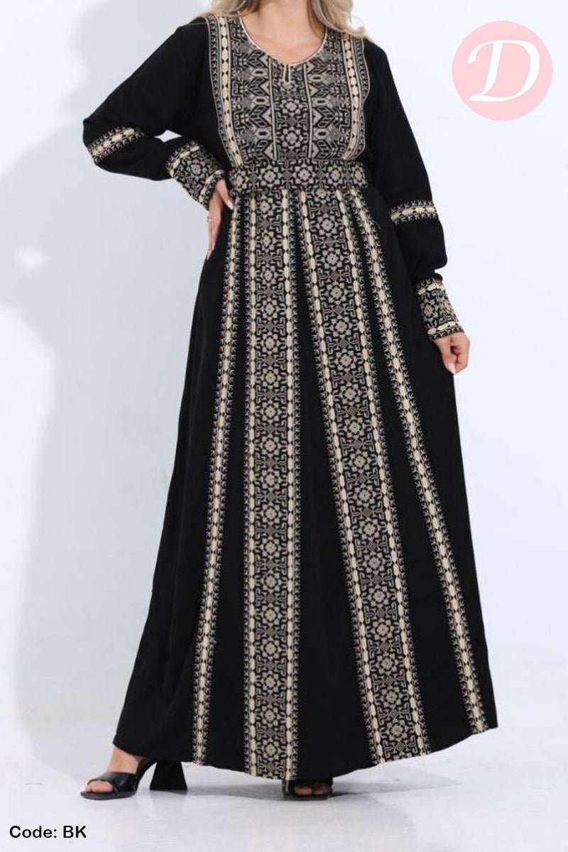 Salama Abaya - Crepe