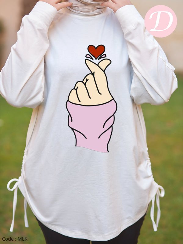 Love Woman T-shirt - Cotton