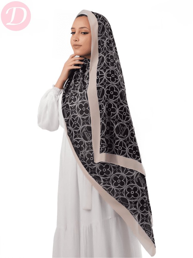 Habiba Scarf - Crepe Digital