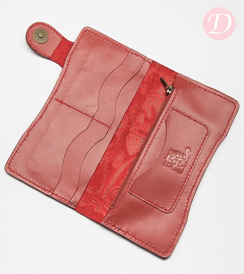 Mayan Long Wallet - Genuine Leather