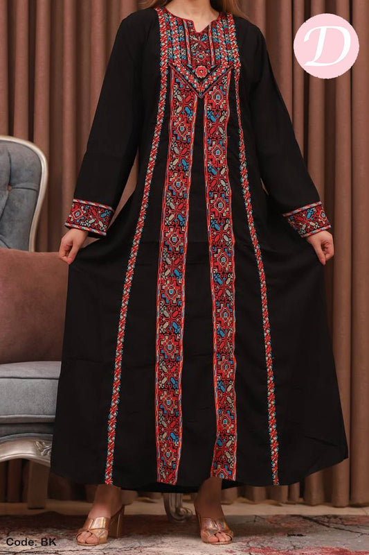 Salma Abaya - Crepe