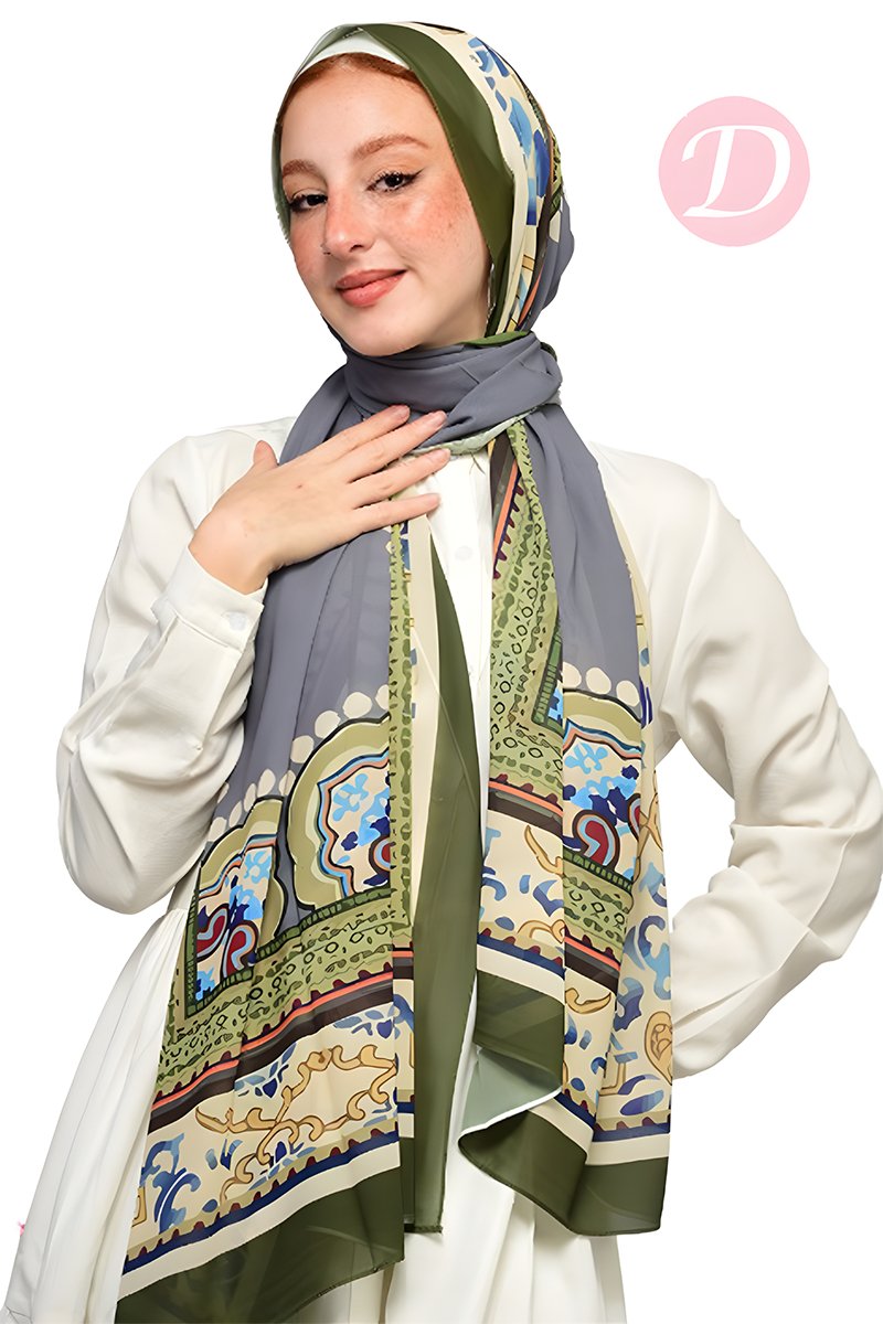 Judy Scarf - Chiffon Crepe