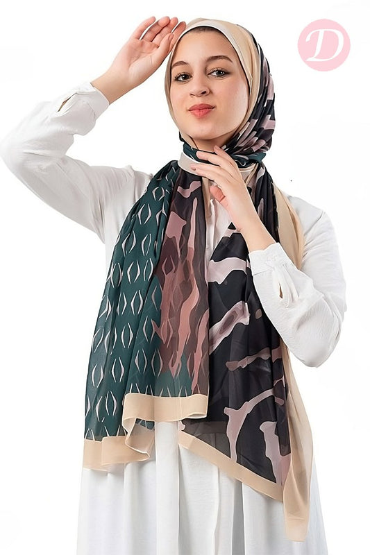 Anea Scarf - Crepe Digital