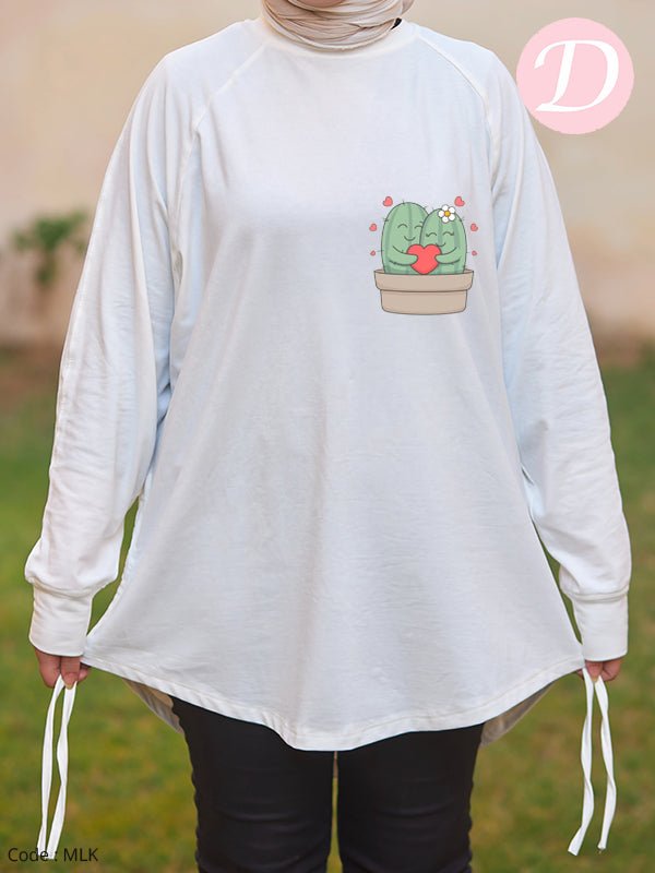 Cactus Love Woman T-shirt - Cotton