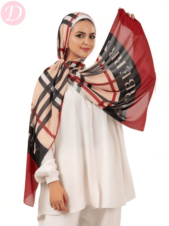 Sahar Scarf - Crepe Digital