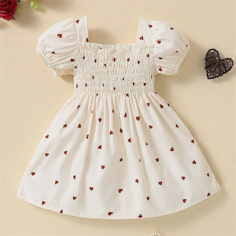 Hearts Dress - Polyester