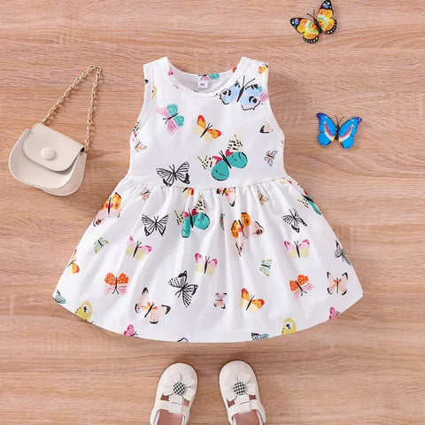 Butterflies Dress - Polyester