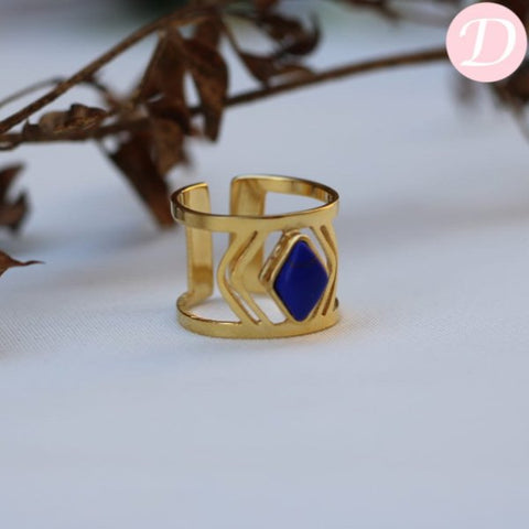Azul Ring - Gold Plated