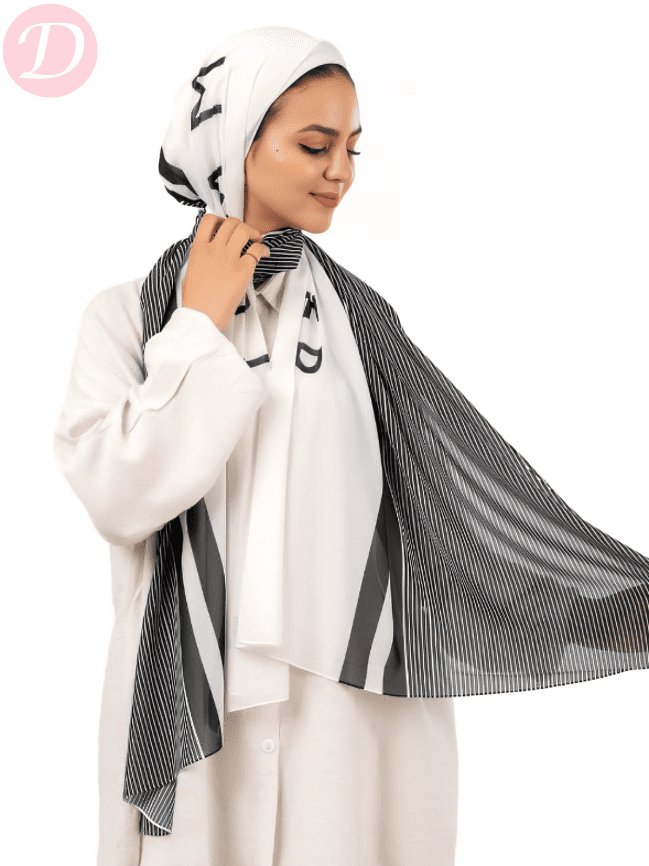 Hagar Scarf - Crepe Digital