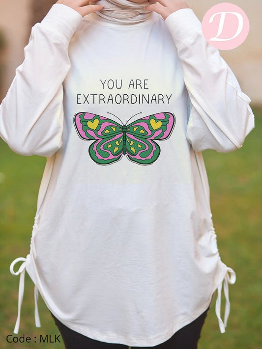 Extraordinary Woman T-shirt - Cotton