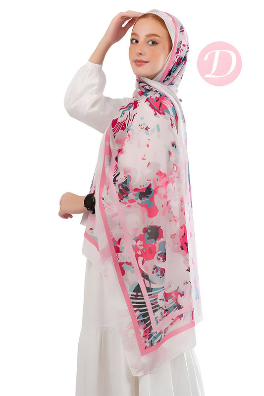 Al Anoud Scarf - Chiffon Crepe