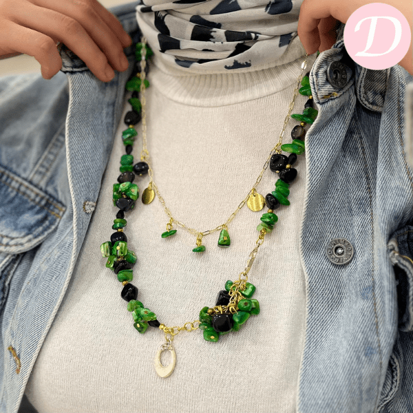 Verde Seashell Necklace - Gold Plated