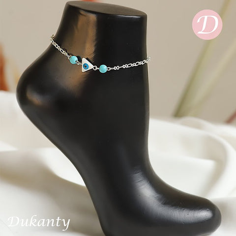 Mays Anklet - Silver Plated