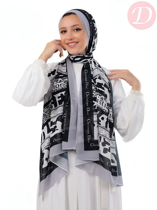 Maria Scarf - Crepe Digital