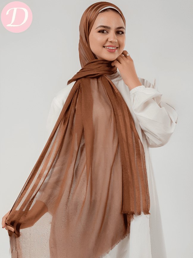 Ava Scarf - Gauze Satin Kuwaiti