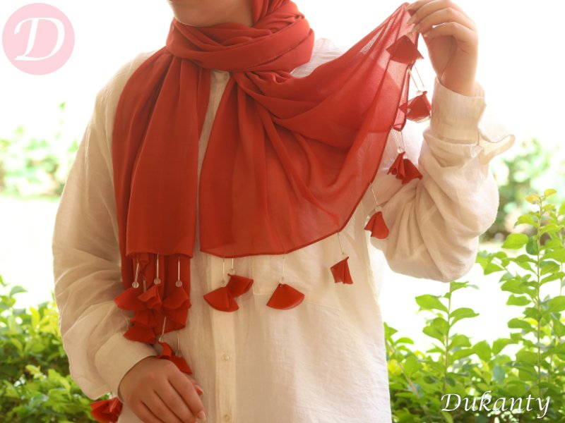 Camellia Scarf - Chiffon