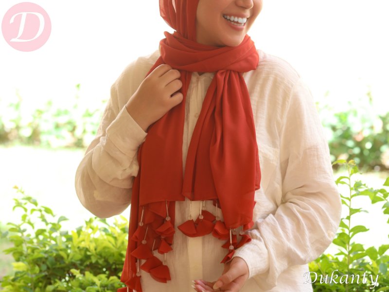 Camellia Scarf - Chiffon