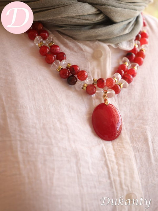 Celete Necklace - Agate