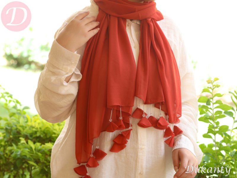 Camellia Scarf - Chiffon