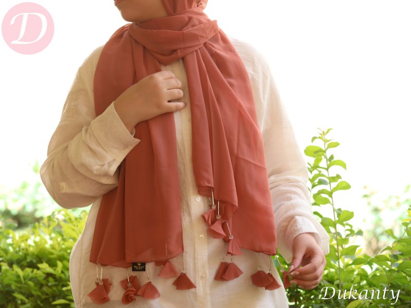 Camellia Scarf - Chiffon