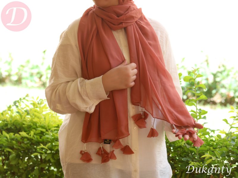 Camellia Scarf - Chiffon