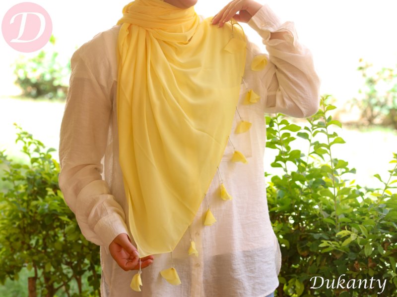 Camellia Scarf - Chiffon