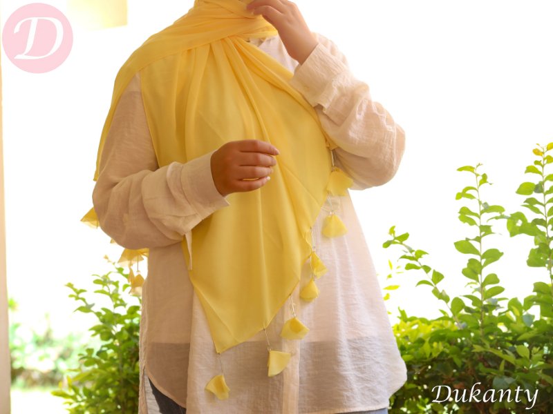 Camellia Scarf - Chiffon