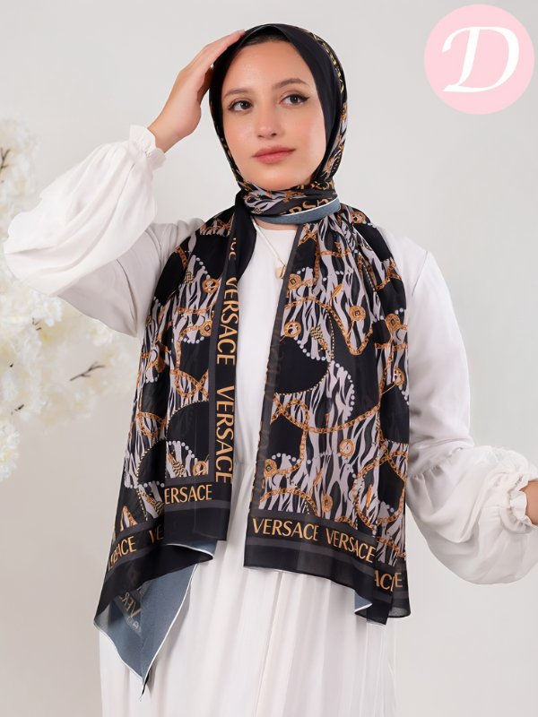 Elegant Scarf - Crepe Chiffon