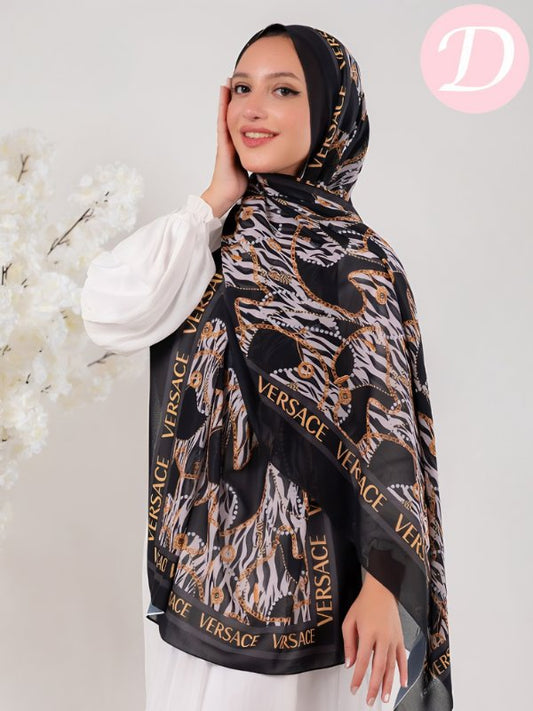 Elegant Scarf - Crepe Chiffon