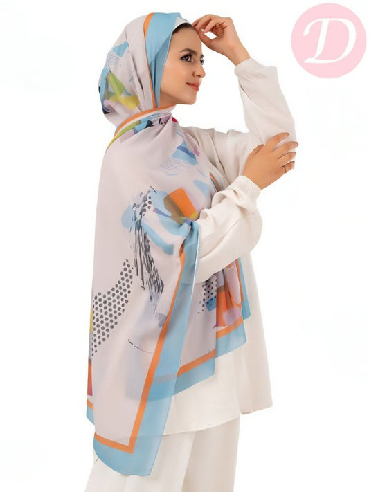 Bonita Scarf - Crepe Chiffon