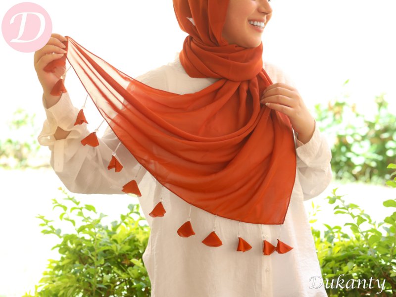 Camellia Scarf - Chiffon