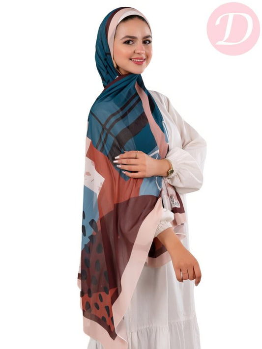 Aurora Scarf - Crepe Chiffon