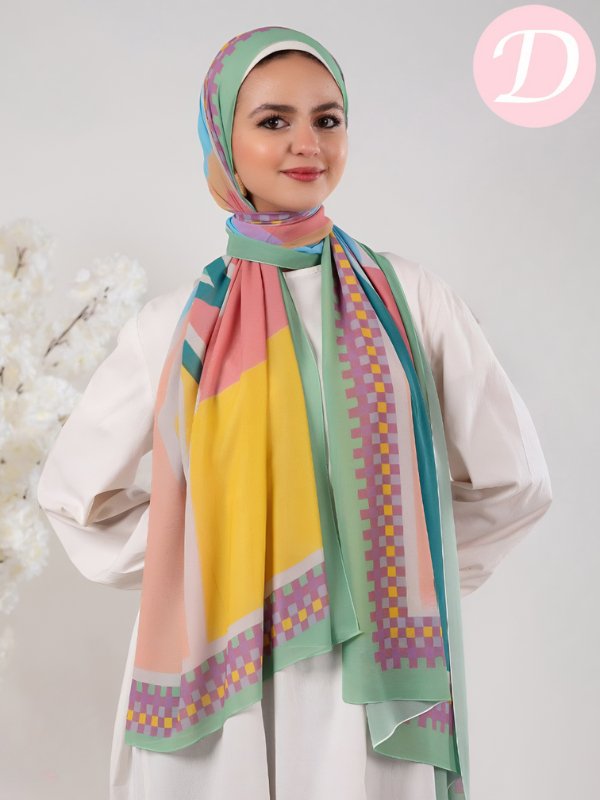 Lydia  Scarf - Crepe Chiffon