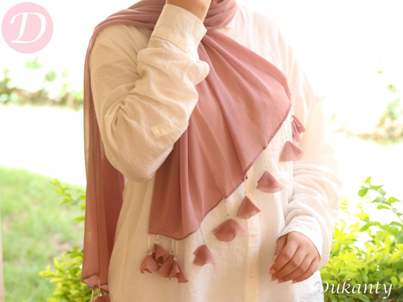 Camellia Scarf - Chiffon