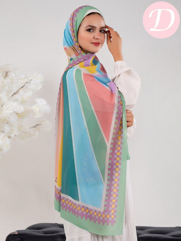 Lydia  Scarf - Crepe Chiffon