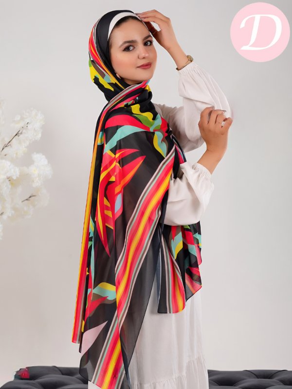 Athena Scarf - Crepe Chiffon