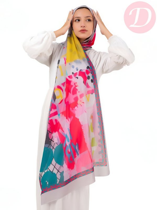 Evelyn  Scarf - Crepe Chiffon