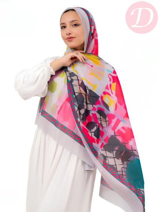 Evelyn  Scarf - Crepe Chiffon