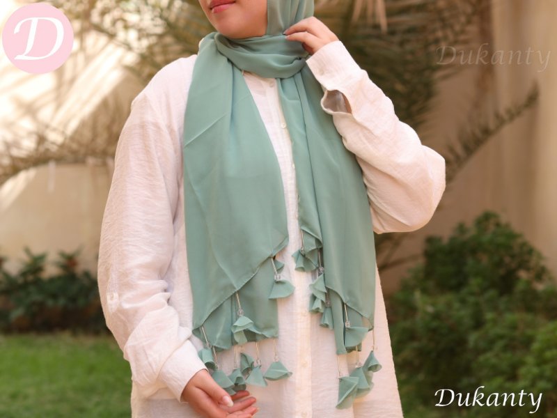 Camellia Scarf - Chiffon