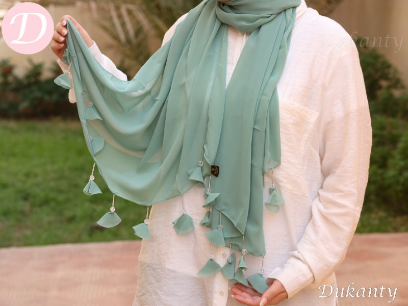 Camellia Scarf - Chiffon