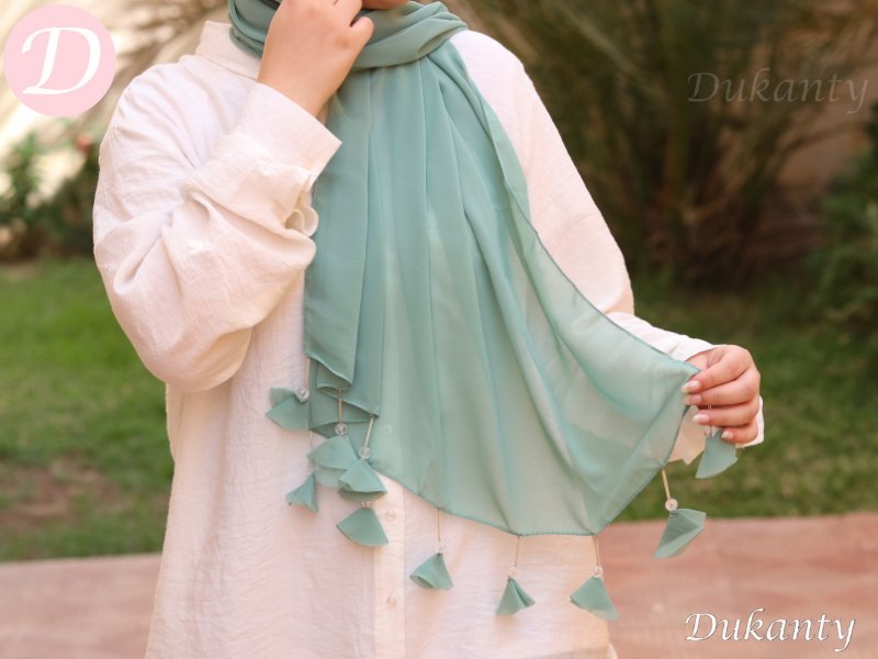 Camellia Scarf - Chiffon