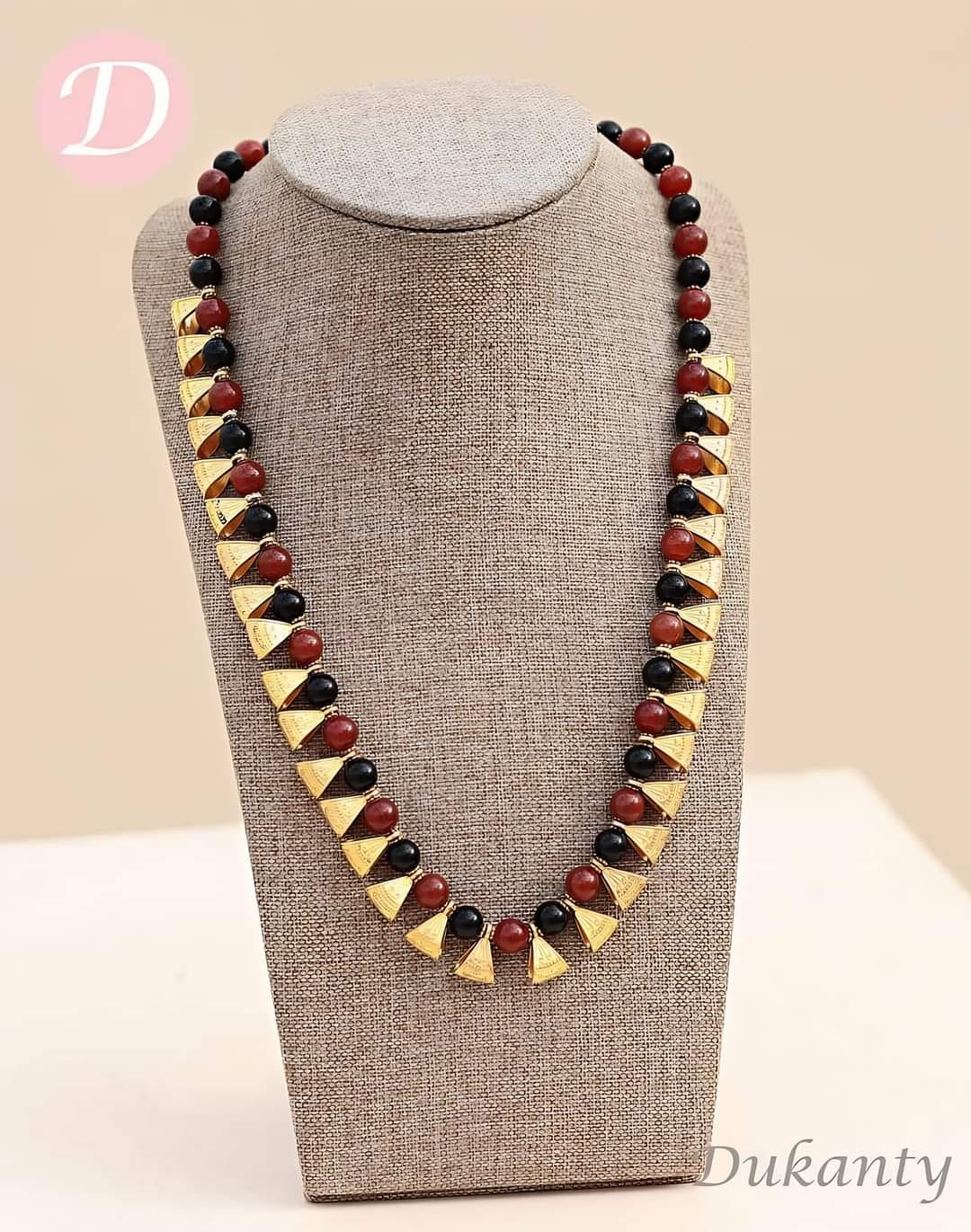 Ruby Necklace - Agate